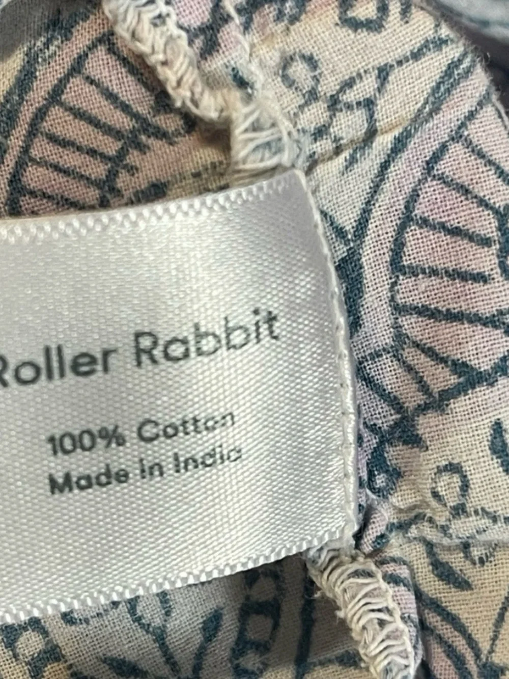 Anthropologie Roller‎ Rabbit Lavender Giles Pajama Bottoms Size XL